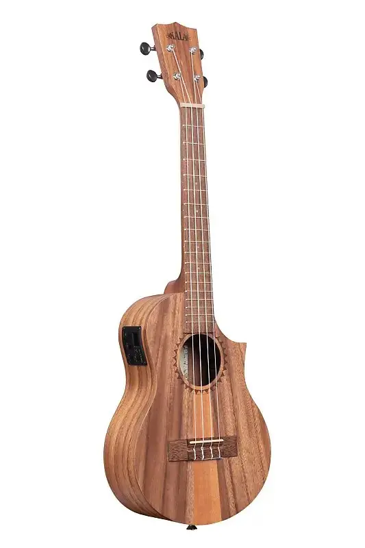 Kala Ka-Tk-T-Ce Teak Tri-Top Tenor Ukulele *Free Shipping In The Us* 1