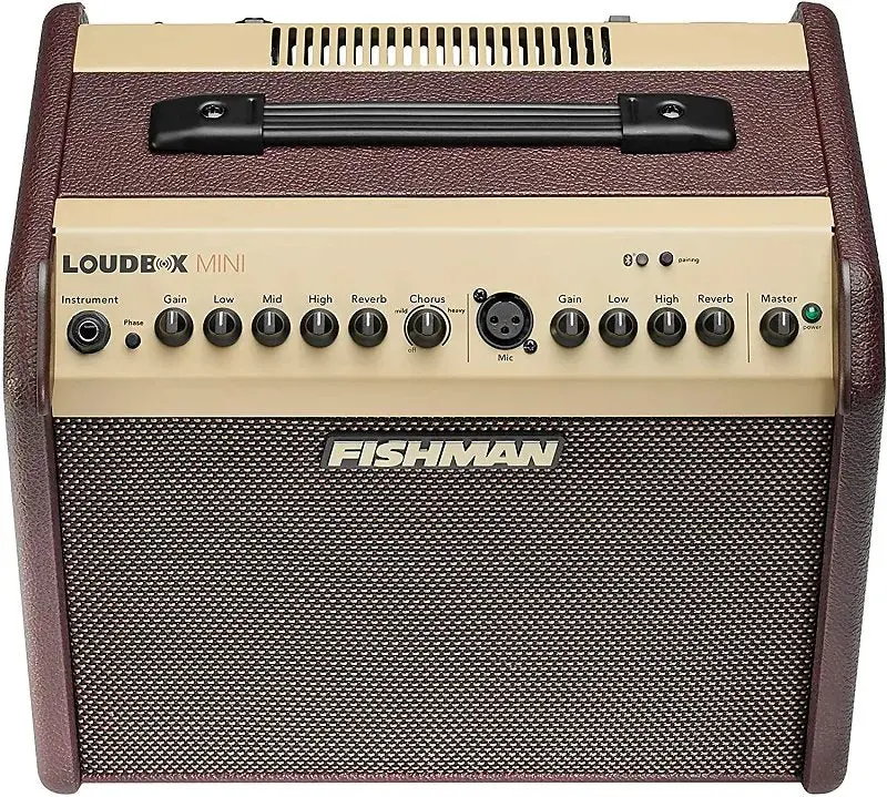 Fishman Loudbox Mini W/ Bluetooth 2-Channel 60-Watt Acoustic Guitar Amp *Free Shipping In The Usa* 1