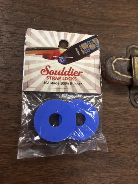 Souldier Rubber Strap Locks (Set Of 2) Blue 1