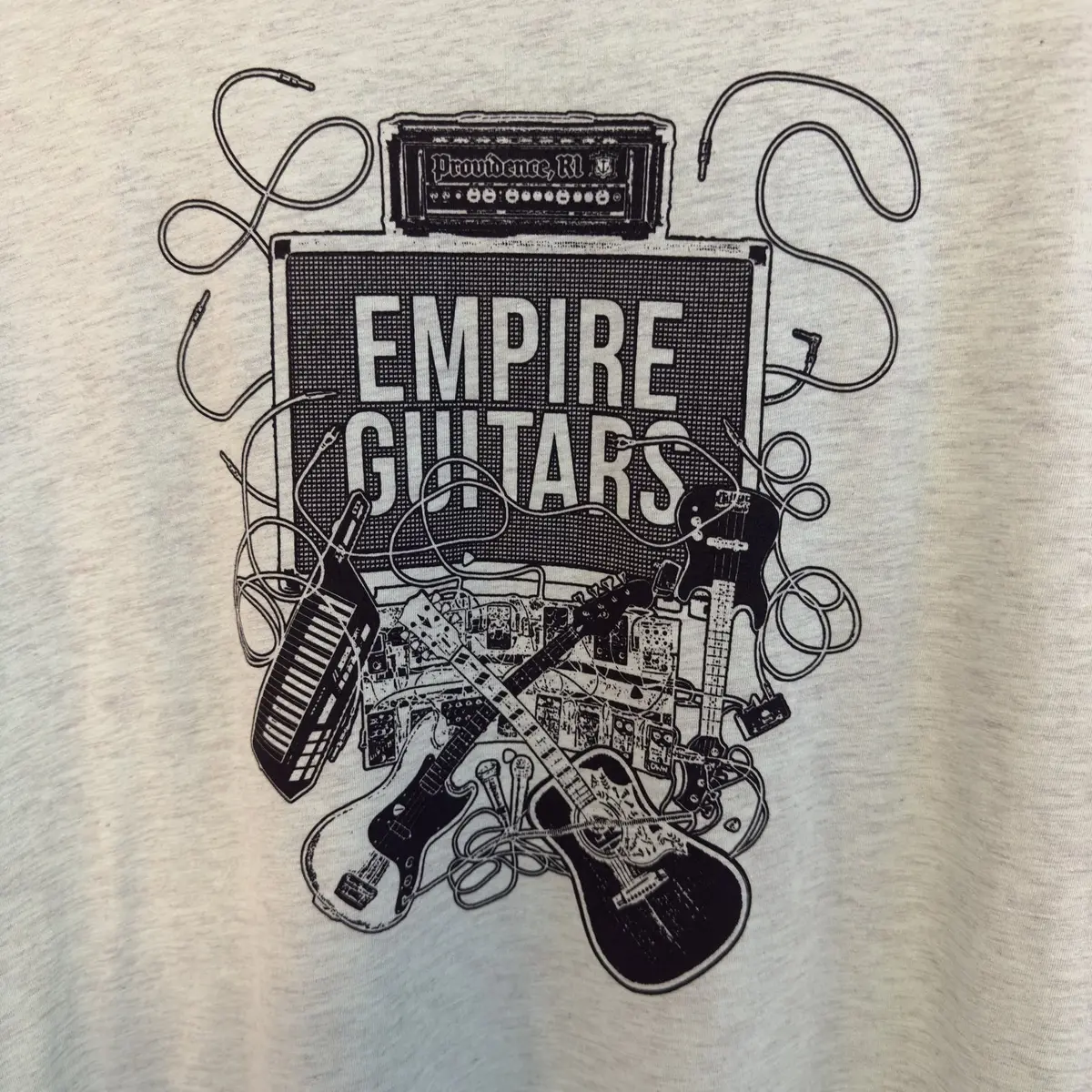 Empire Guitars Big Mess Mint Chocolate Chip T-Shirt Large 1