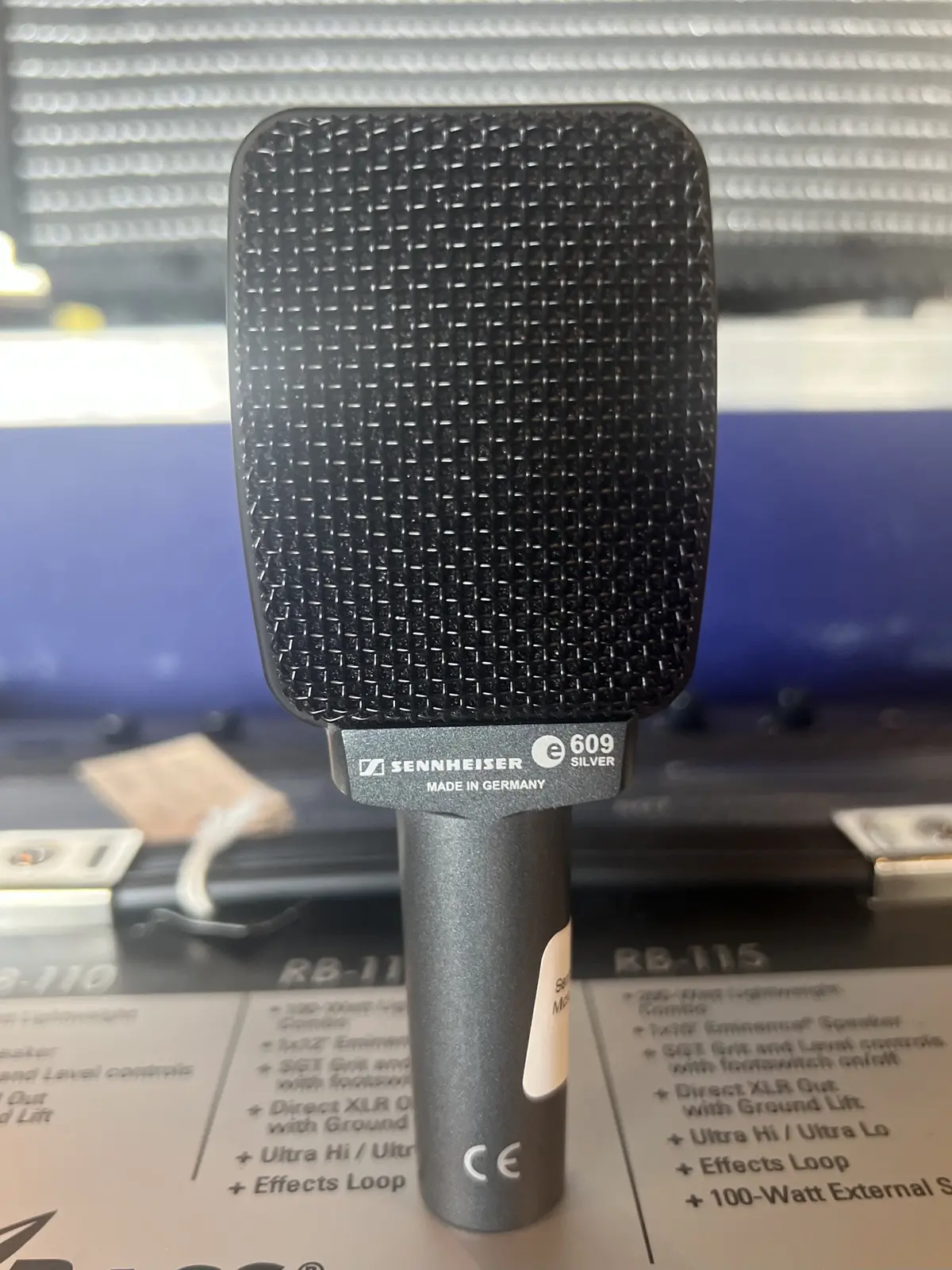 Senheisser E 609 Silver Microphone 1