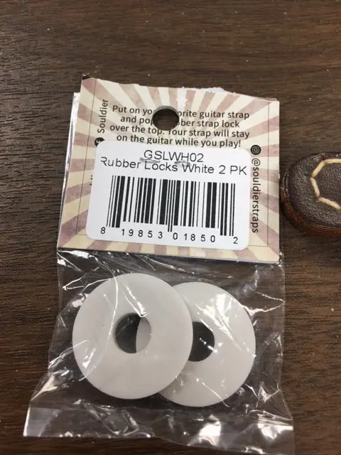 Souldier Rubber Strap Locks (Set Of 2) White 2