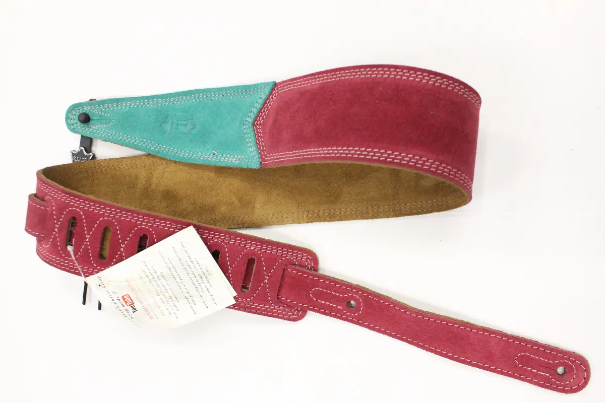 Levy's Mstt317wh-Fca Suede Guitar Strap *Free Shipping In The Us* 1