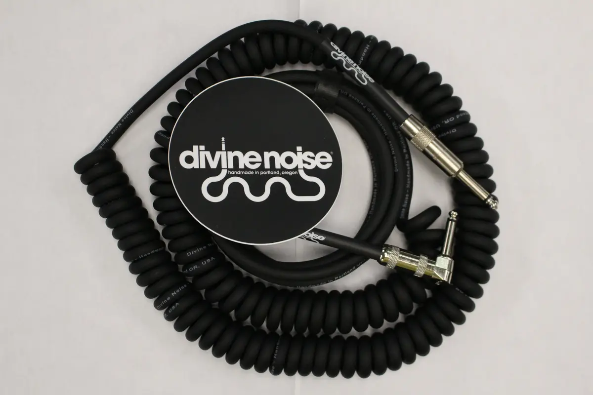 Divine Noise 50/50 Cable Black 30' Straight / Angle *Free Shipping In The Usa* 1