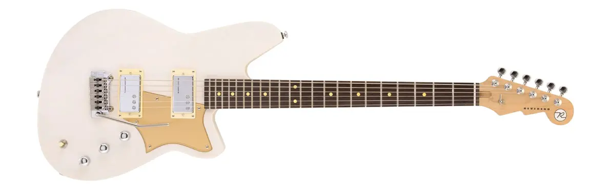 Reverend Descent W Baritone Transparent White *Free Shipping In The Us* 1