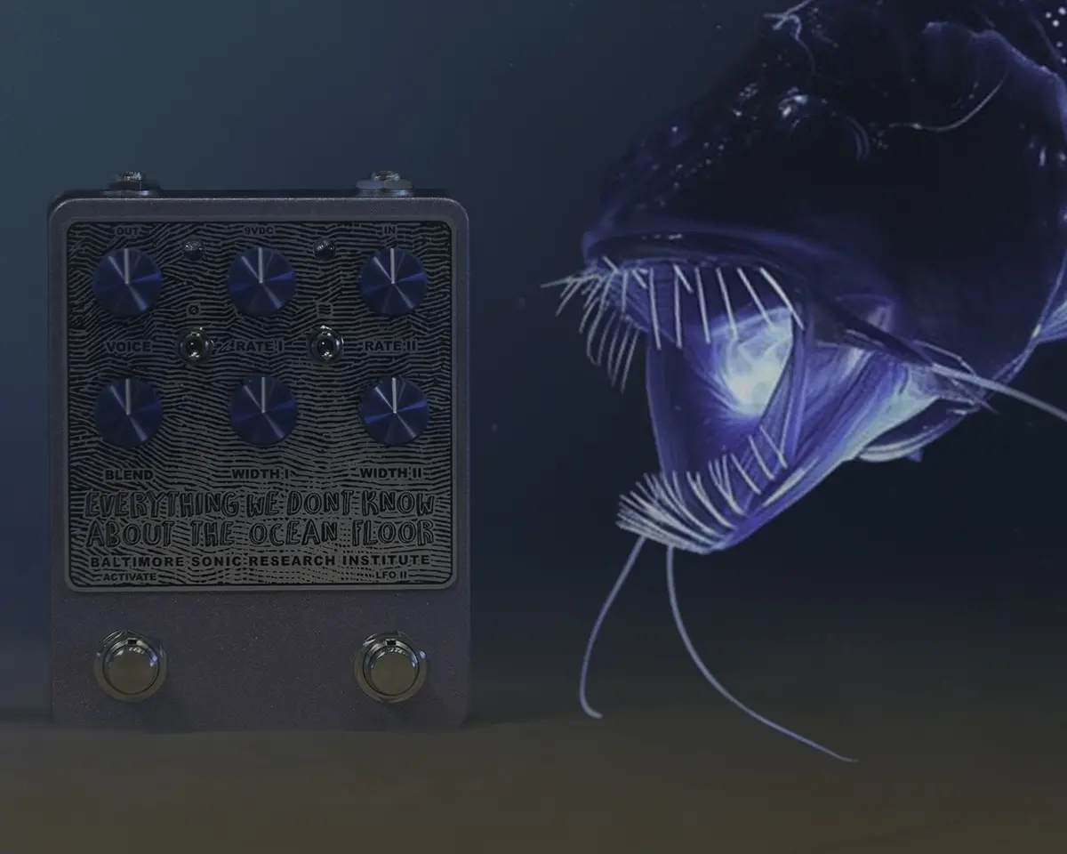 Baltimore Sonic Research Institute Everything We Dont Know About The Ocean Floor | Dual Lfo Chorus V2 *Free Shipping In The Us* 1