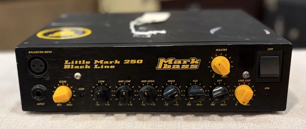 Markbass Little Mark 250 Black Line 250-Watt Bass Amp Head 1