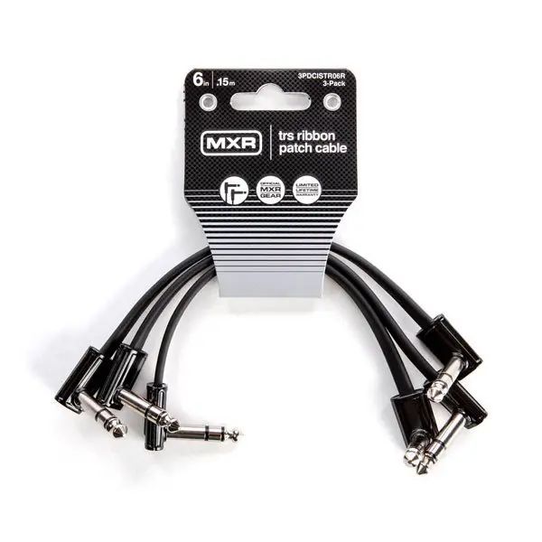 Mxr Trs Ribbon Patch Cables 3Pdcistr06r 3-Pack *Free Shipping In The Us* 1