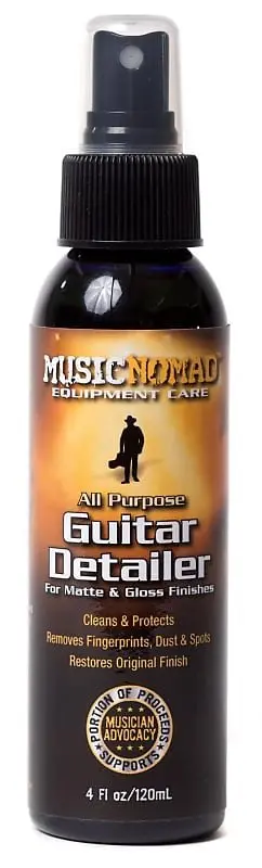 Music Nomad All Purpose Guitar Detailer Spray Cleaner For Matte Or Gloss Finishes Mn100 1