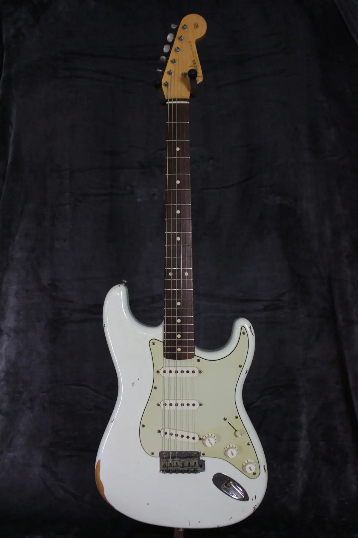 2001 Fender Custom Shop 1960 Relic Stratocaster Olympic White 1