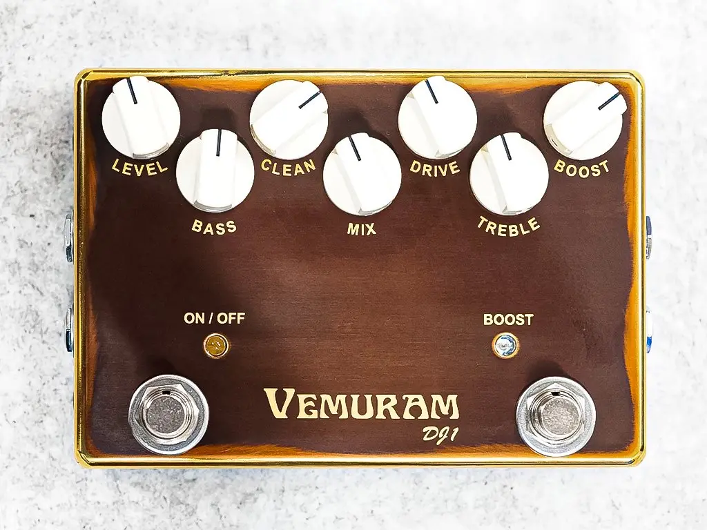 Vemuram Dj-1 Bass Overdrive *Free Shipping In The Us* 1