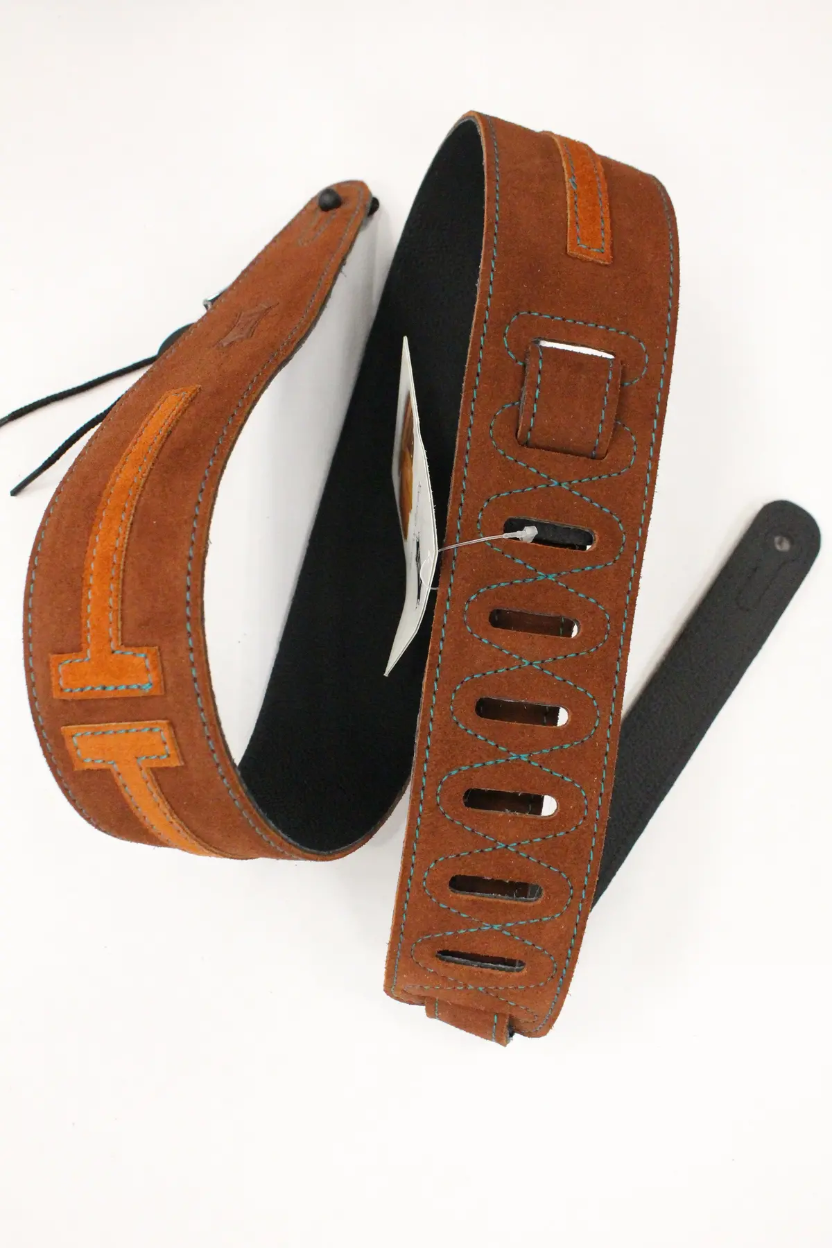 Levy's Msg317tau-Rst Leather Guitar Strap *Free Shipping In The Usa* 1