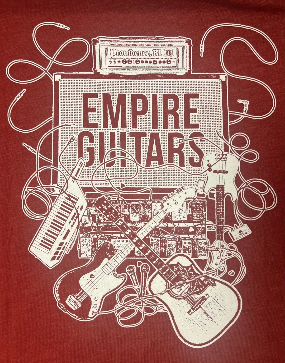 Empire Guitars Big Mess Red T-Shirt Xl 1