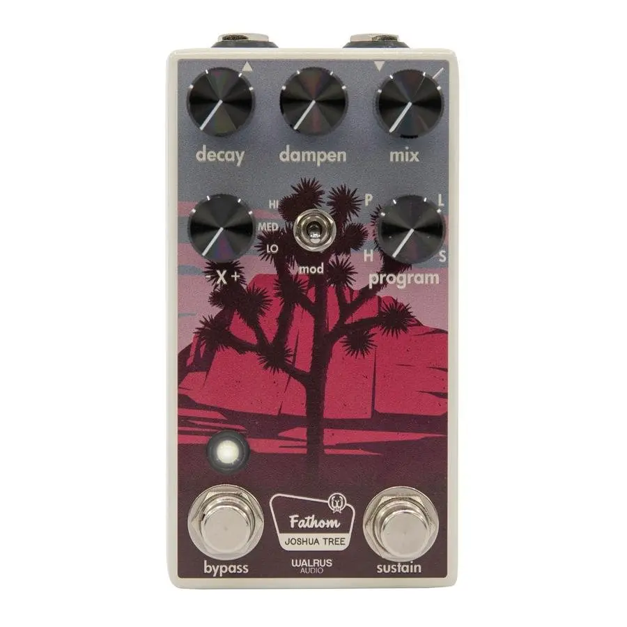 Walrus Audio Fathom Multi-Function Reverb - National Park Series *Free Shipping In The Usa* 1