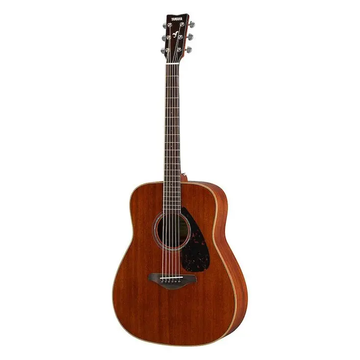Yamaha Fg-850 Acoustic Natural Mahogany *Free Shipping In The Usa* 1
