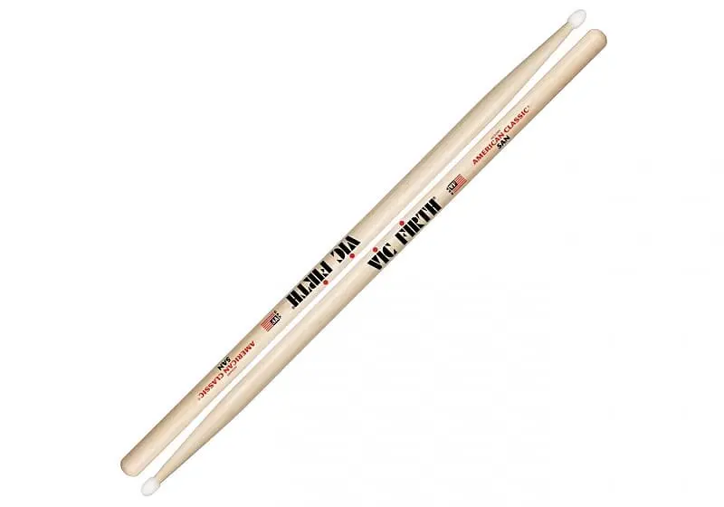 Vic Firth 5An 5A Nylon Tip Drum Sticks 1