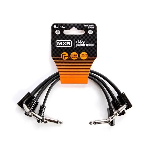 Mxr Ribbon Patch Cables 3Pdcpr06 3-Pack * Free Shipping In The Us* 1