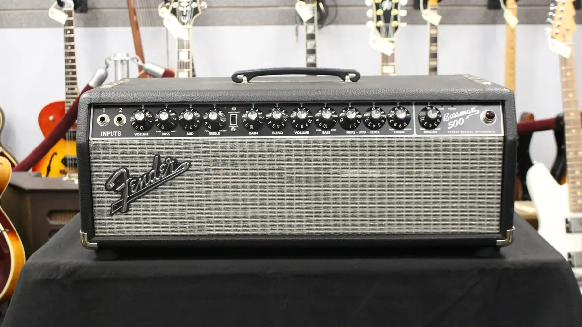 Fender Bassman 500 Head W/Cover 1