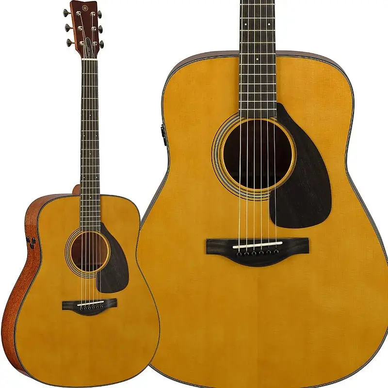Yamaha Fgx5 Gl Red Label Natural With Hard Case *Free Shipping In The Usa* 1
