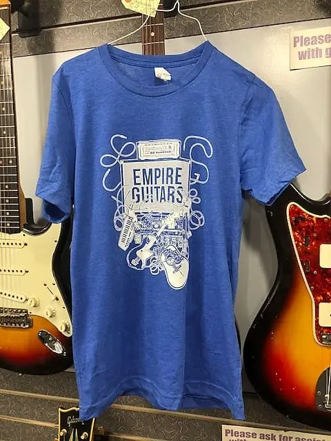 Empire Guitars Big Mess Blue T-Shirt Xxxl 1