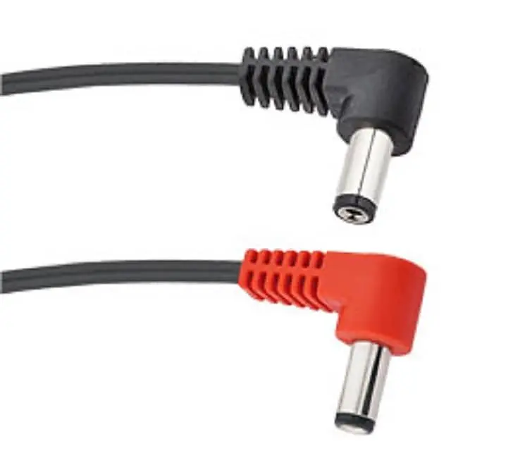 Voodoo Lab Ppl6-R 2.1Mm To 2.5Mm Reverse Polarity Right-Angled Power Cable - 18" 1