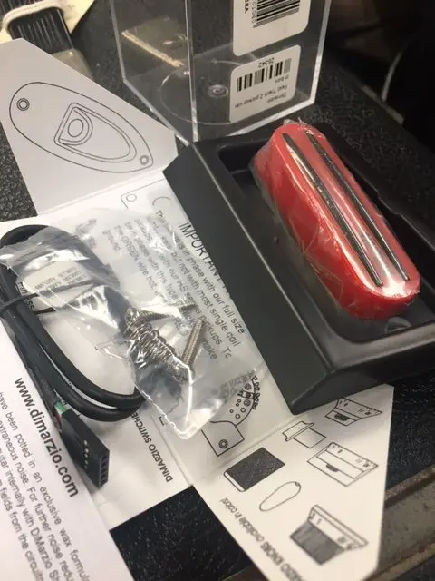 Dimarzio Fast Track 2 Dp182 Pickup 2