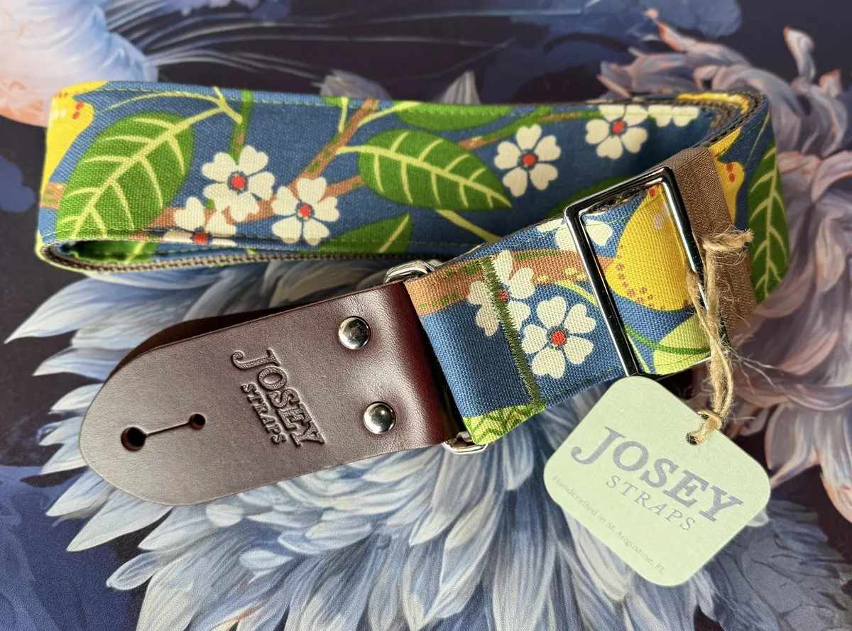 Josey Straps "Amalfi" Guitar Strap *Free Shipping In The Usa* 1