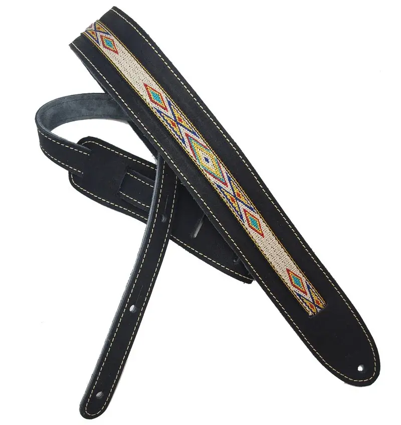 Lm Products "The Vinny" Guitar Strap Black *Free Shipping In The Usa* 1