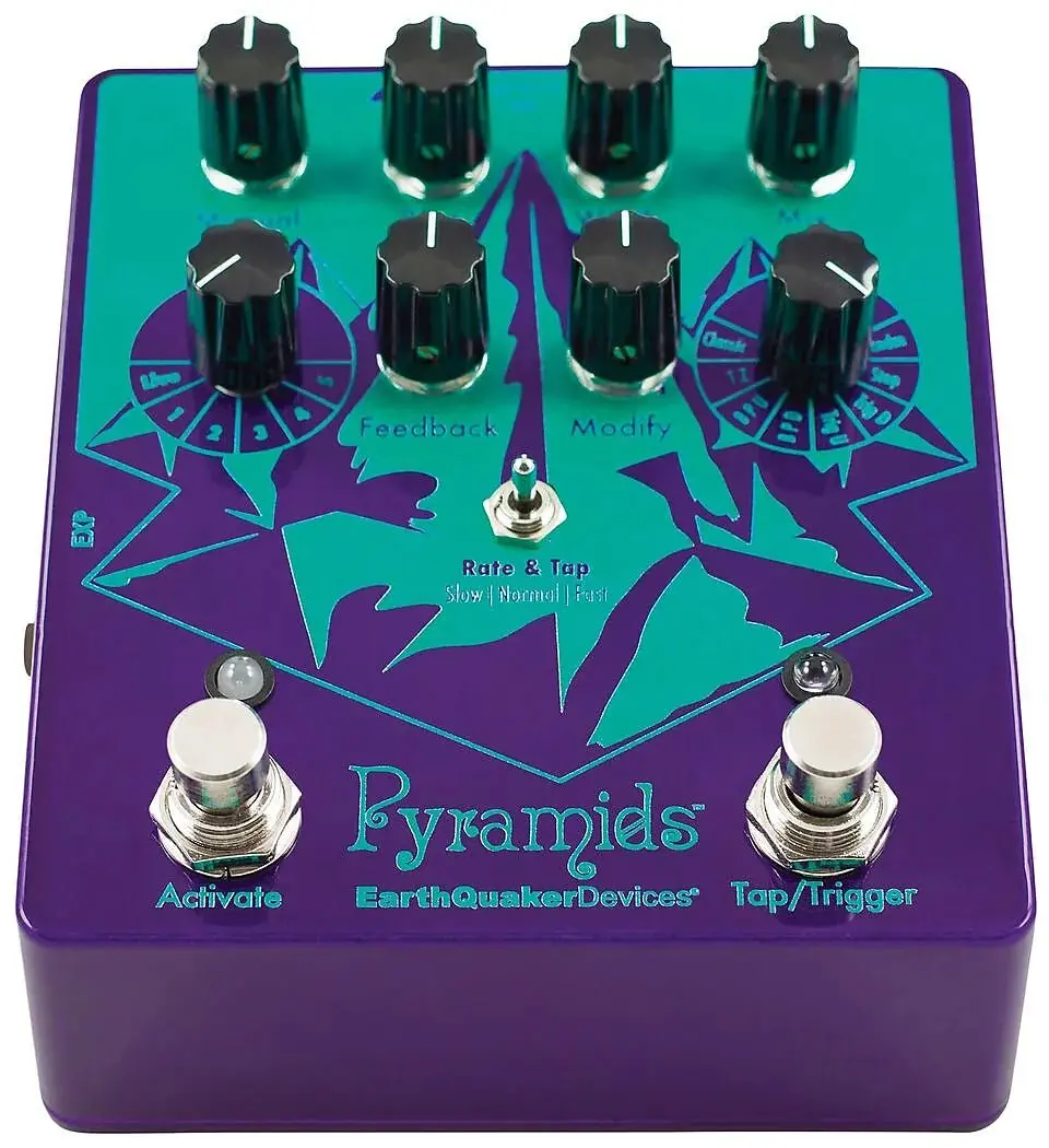 Earthquaker Devices Pyramids Stereo Flanging Device *Free Shipping In The Usa* 1