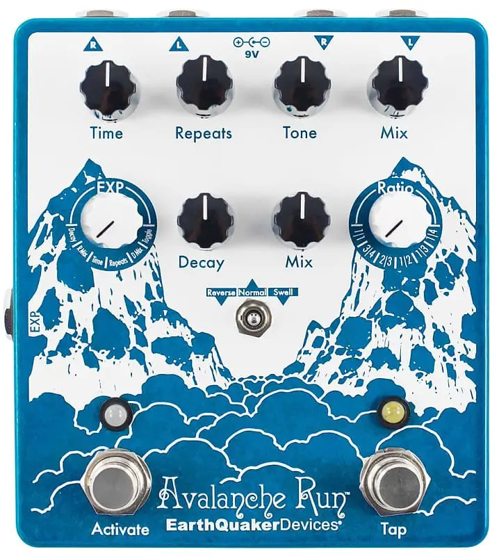 Earthquaker Devices Avalanche Run V2 *Free Shipping In The Usa* 1