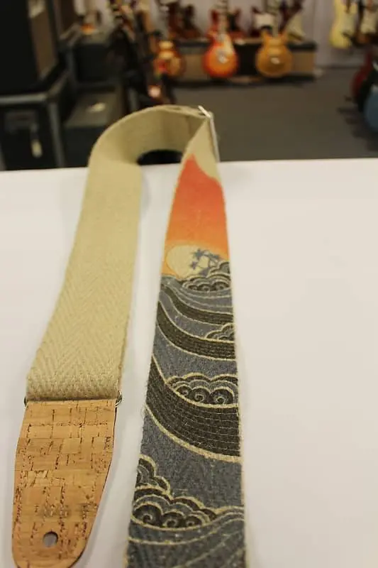 Levy's Island Hemp Natural Vegan Guitar Strap Mh8p-001 *Free Shipping In The Usa* 1