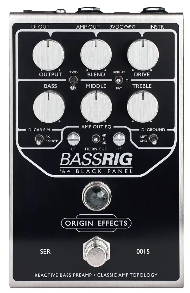 Origin Effects Bassrig ’64 Black Panel "Free Shipping In The Usa" 1