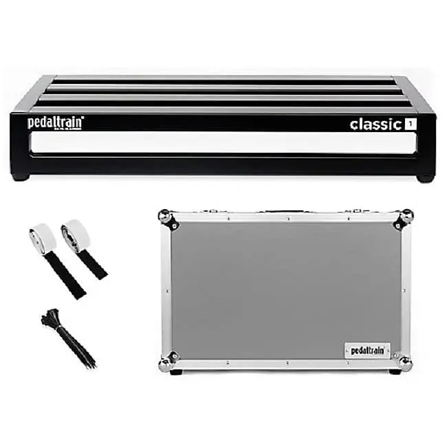 Pedaltrain Pt-Cl1-Tc Classic 1 Pedal Board With Tour Case *Free Shipping In The Usa* 1