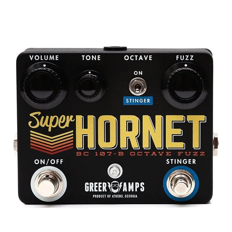 Greer Amps Super Hornet Octave Fuzz *Free Shipping In The Usa* 1