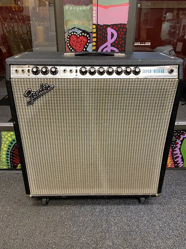 Fender  1972 Super Reverb Amp  4X10 Combo 1
