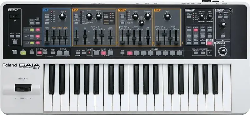 Roland Gaia Sh-01 Digital Synth *Free Shipping In The Usa* 1