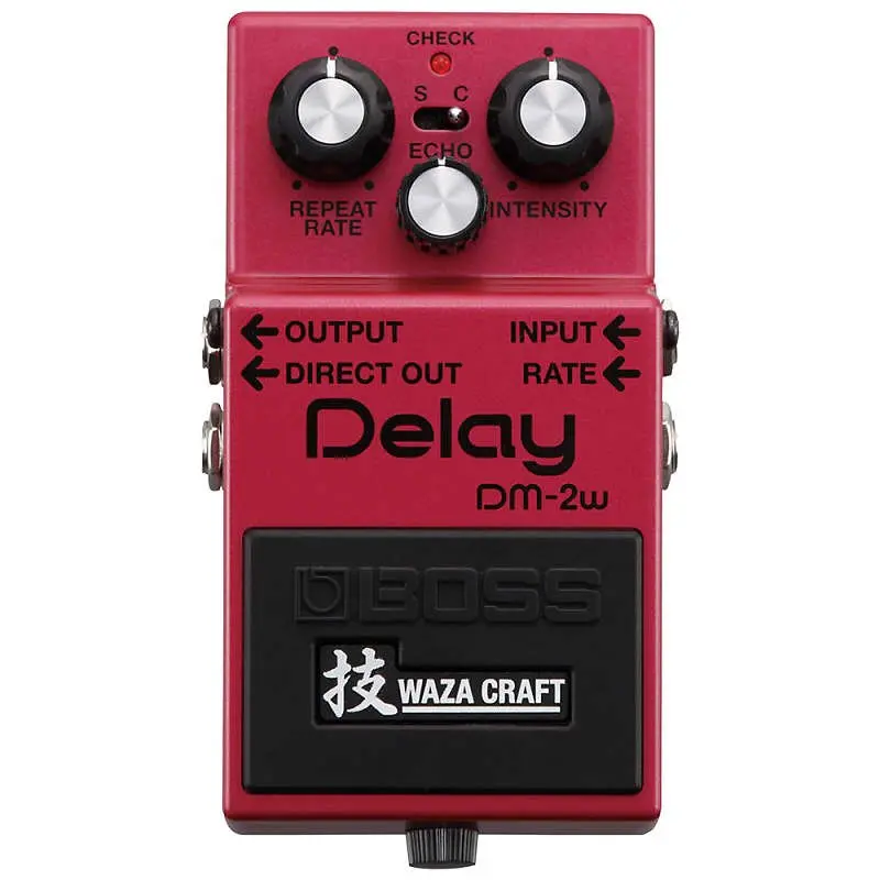 Boss Dm-2W Waza Craft Delay Effects Pedal *Free Shipping In The Us* 1