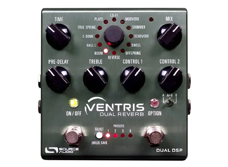 Source Audio Ventris Dual-Reverb *Free Shipping In The Usa* 1