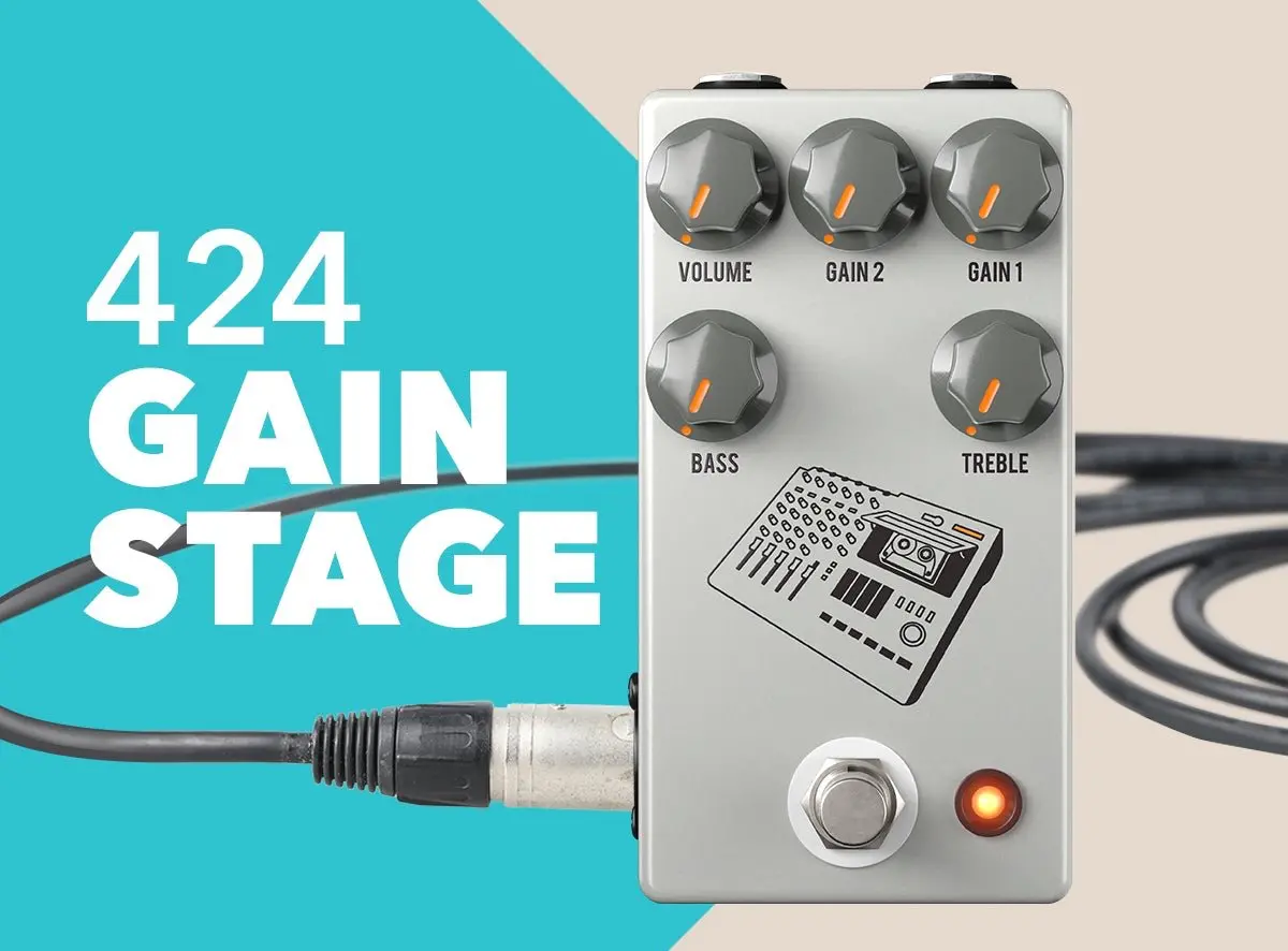 Jhs Pedals 424 Gain Stage "Free Shipping In The Usa" 1