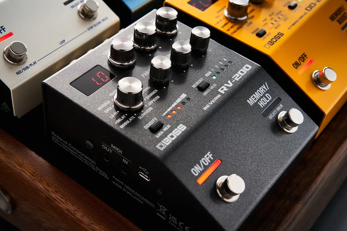 Boss Rv-200 Reverb *Free Shipping In The Usa* 1