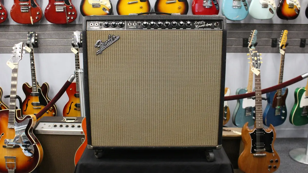 Fender 1967 Super Reverb W/Cover 1