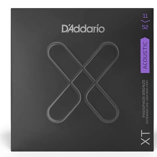 D'addario Xtapb1152 Xt Acoustic Phosphor Bronze, Custom Light, 11-52 2019 1