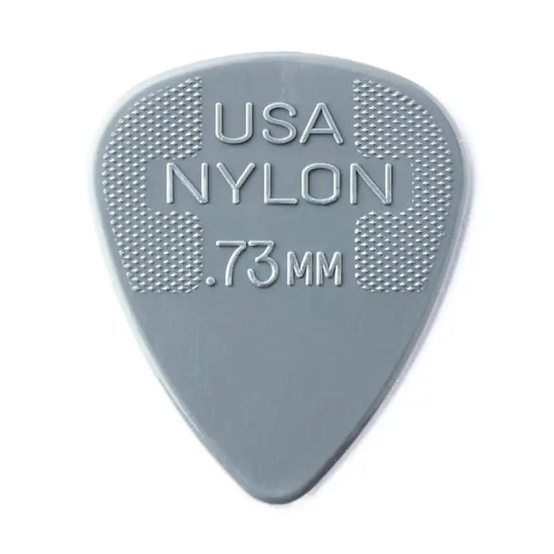 Dunlop Nylon Standard Picks 0.73Mm, 12 Pack- 44P.73 1