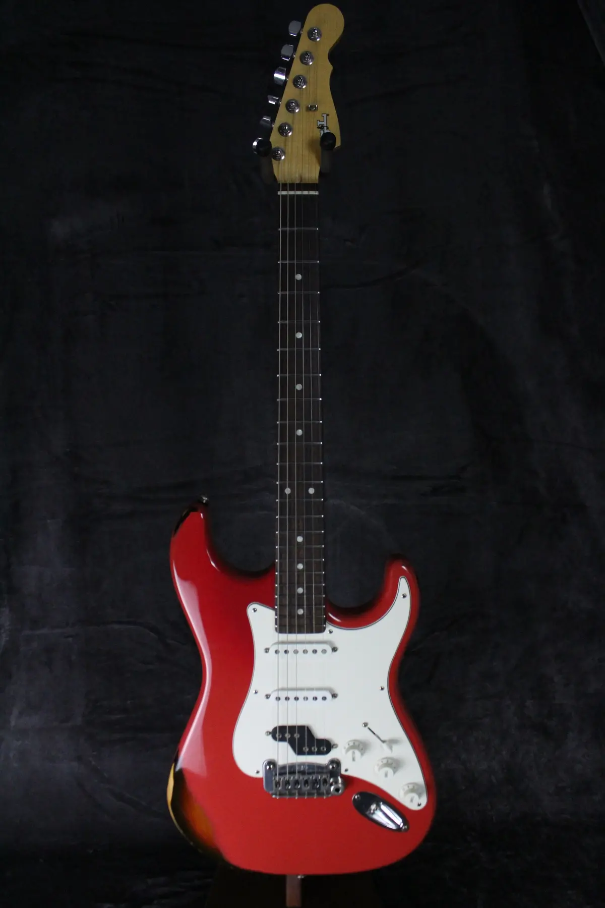 2012 G&L Custom Shop Legacy Fullerton Red/Sunburst 1