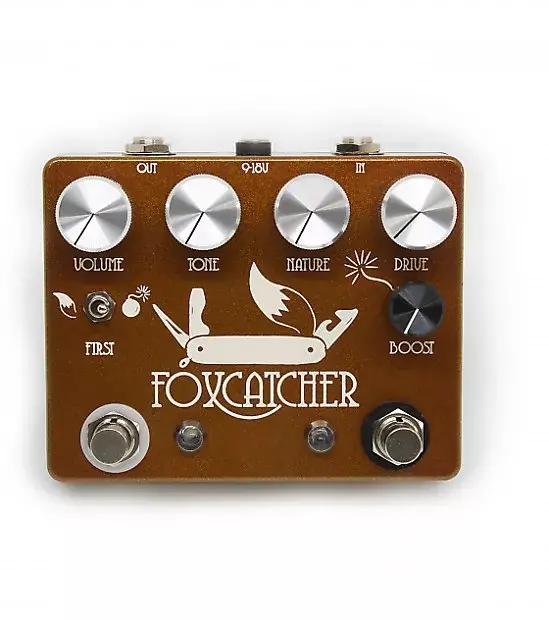 Coppersound Pedals Foxcatcher Overdrive & Boost *Free Shipping In The Usa* 1