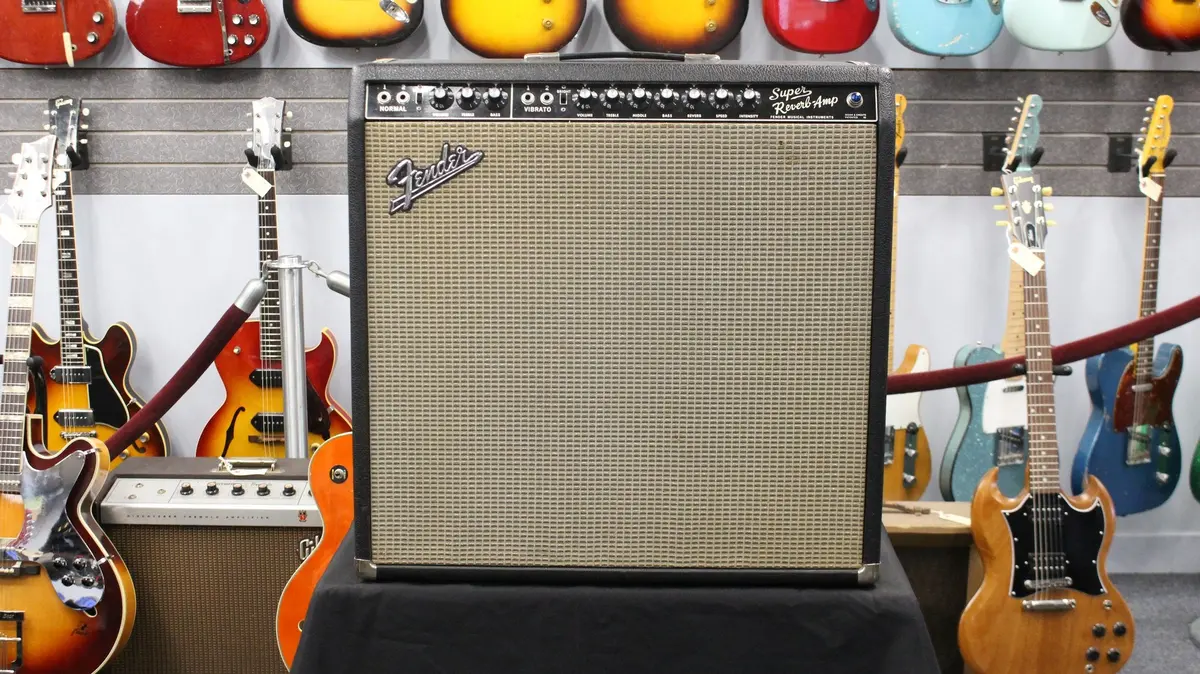Fender 1966 Super Reverb W/Cover 1