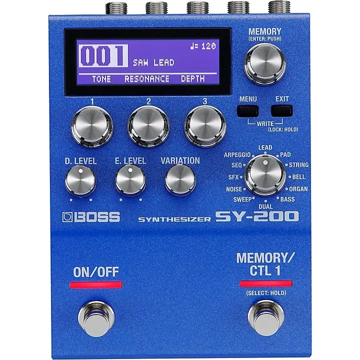 Boss Sy-200 Guitar Synthesizer *Free Shipping In The Us* 1