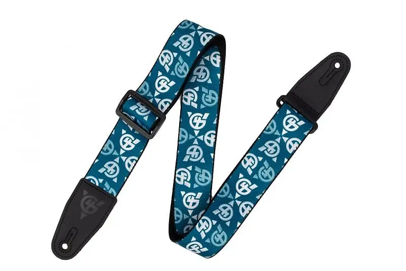 Levy's Dye-Sublimation “Guitar 4 Vets” Strap, Blue And White – Mpg4v-005 *Free Shipping In The Usa* 1