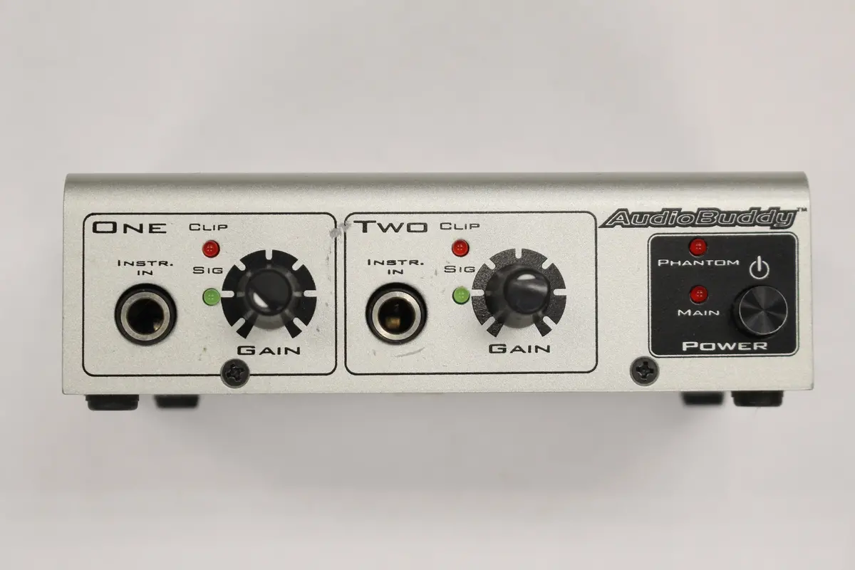 M-Audio Audiobuddy Dual Mic Preamp/Direct Box 1