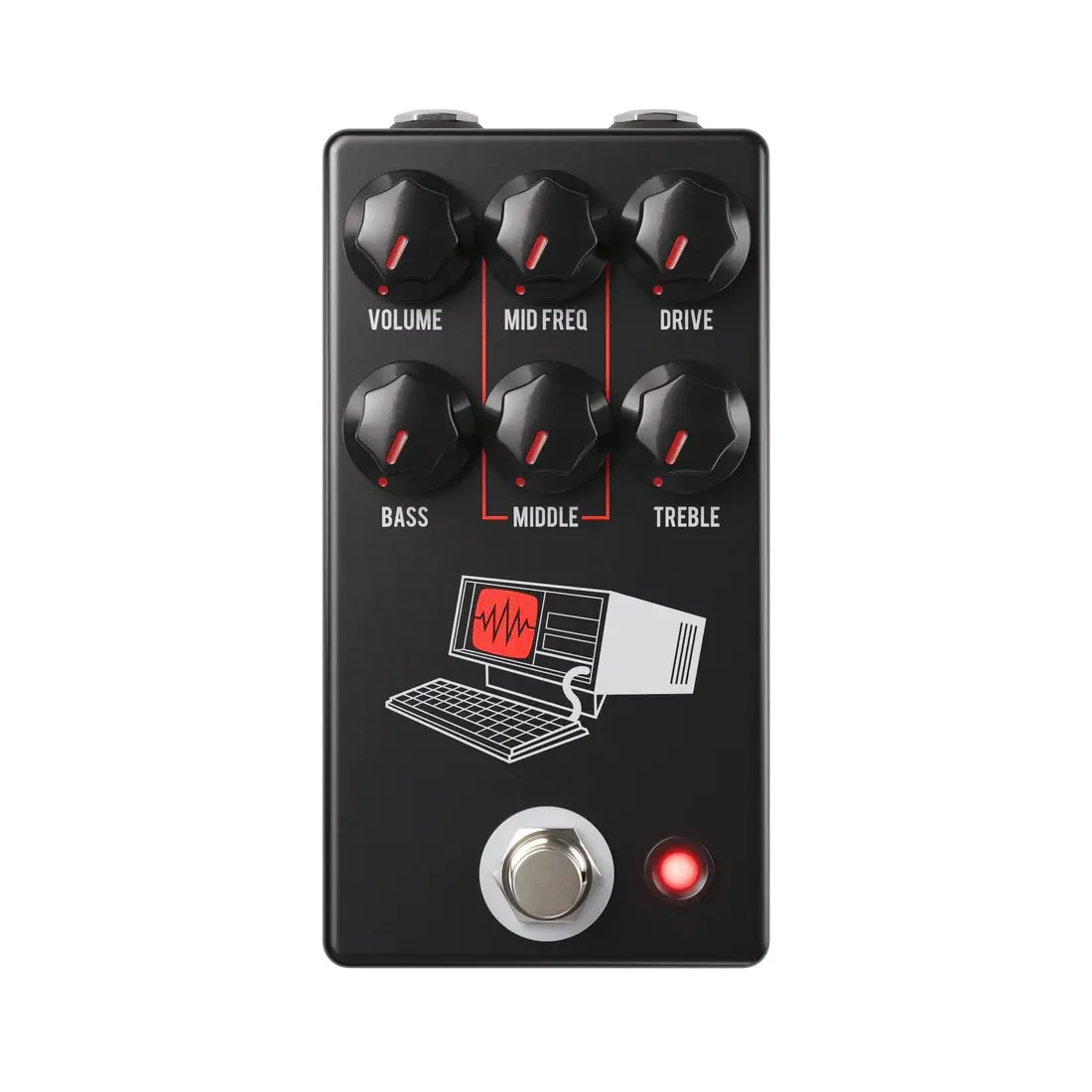 Jhs Pedals Hard Drive Black *Free Shipping In The Usa* 1